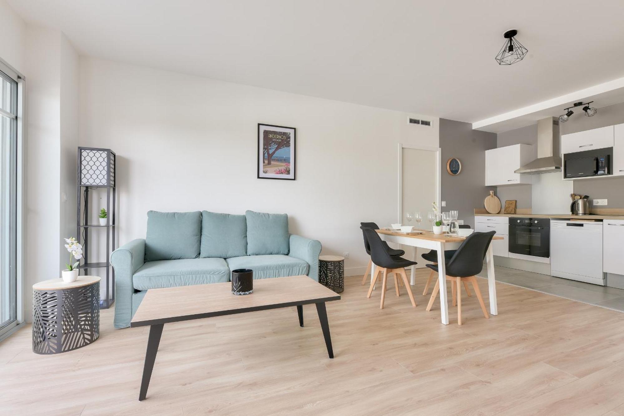 A 500m De La De La Jetee, Pour 4 Apartment